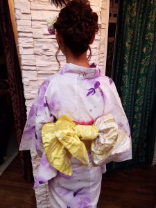 花火大会の浴衣アップ(＾◇＾)