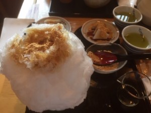 かき氷とスポッチャ(^^)/